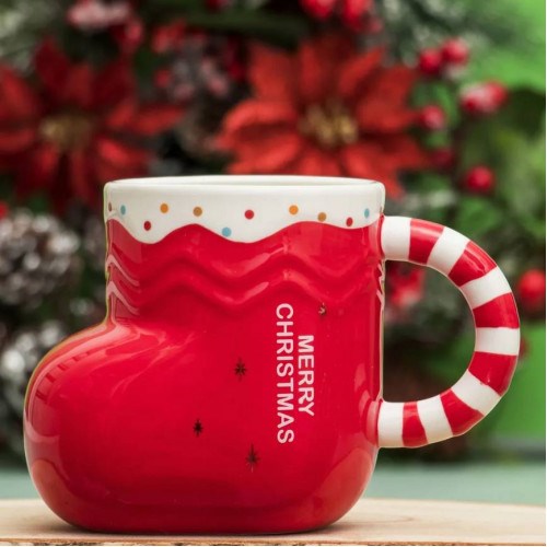 Кружка Новогодний сапожок