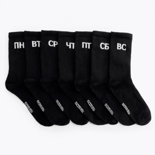 Набор носков «Неделька» 40-45 р.