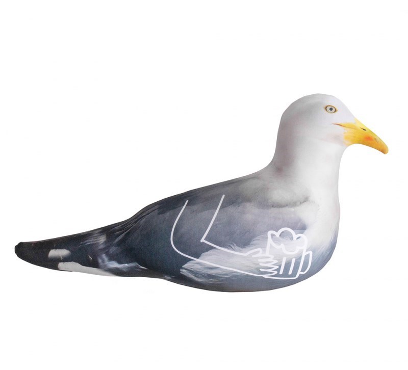 Подушка-антистресс Чайка Арсений смелый