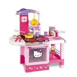 Электронная детская кухня Hello Kitty, Smoby