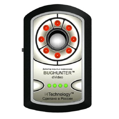 Детектор скрытых  видеокамер BugHunter Dvideo