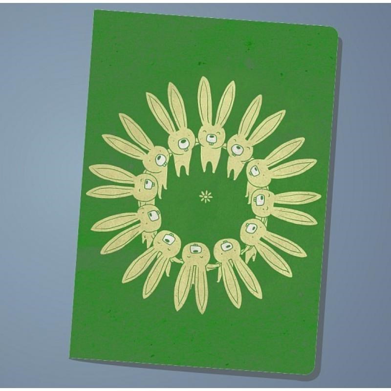 Обложка на паспорт Rabbits