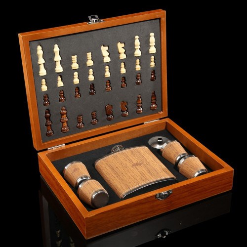 Набор для вина Шахматы 7 в 1