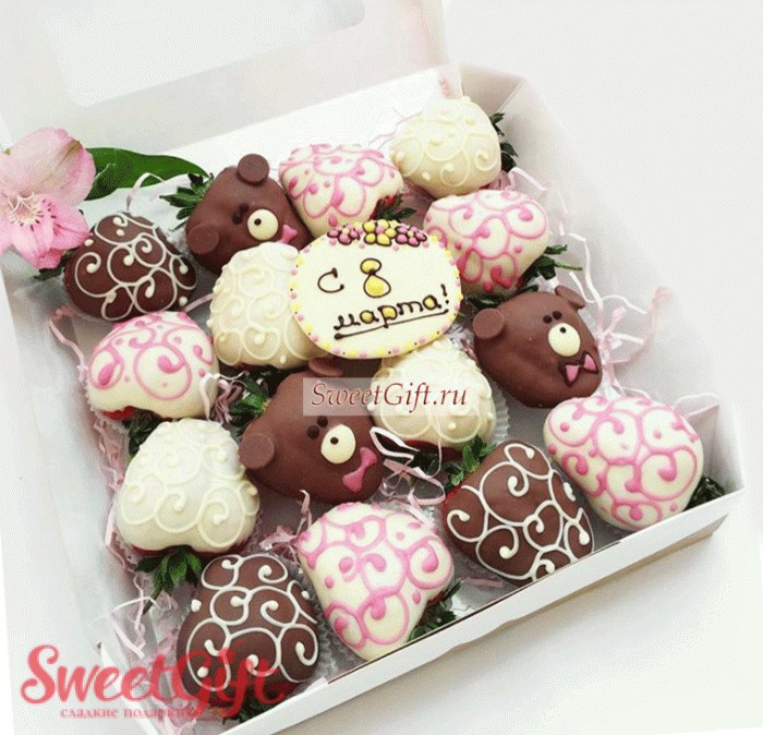 Клубника в шоколаде 8 марта!