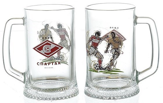 Пивная кружка ФК Спартак Москва