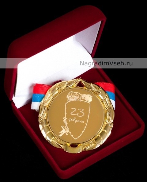 Медаль 23 февраля