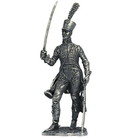 Трубач 5-го гусарского полка. Франция, 1812 год