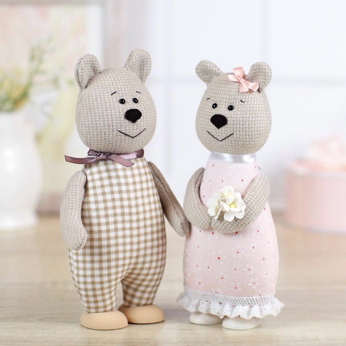 Подарок на годовщину свадьбы «Ситцевые медведи»