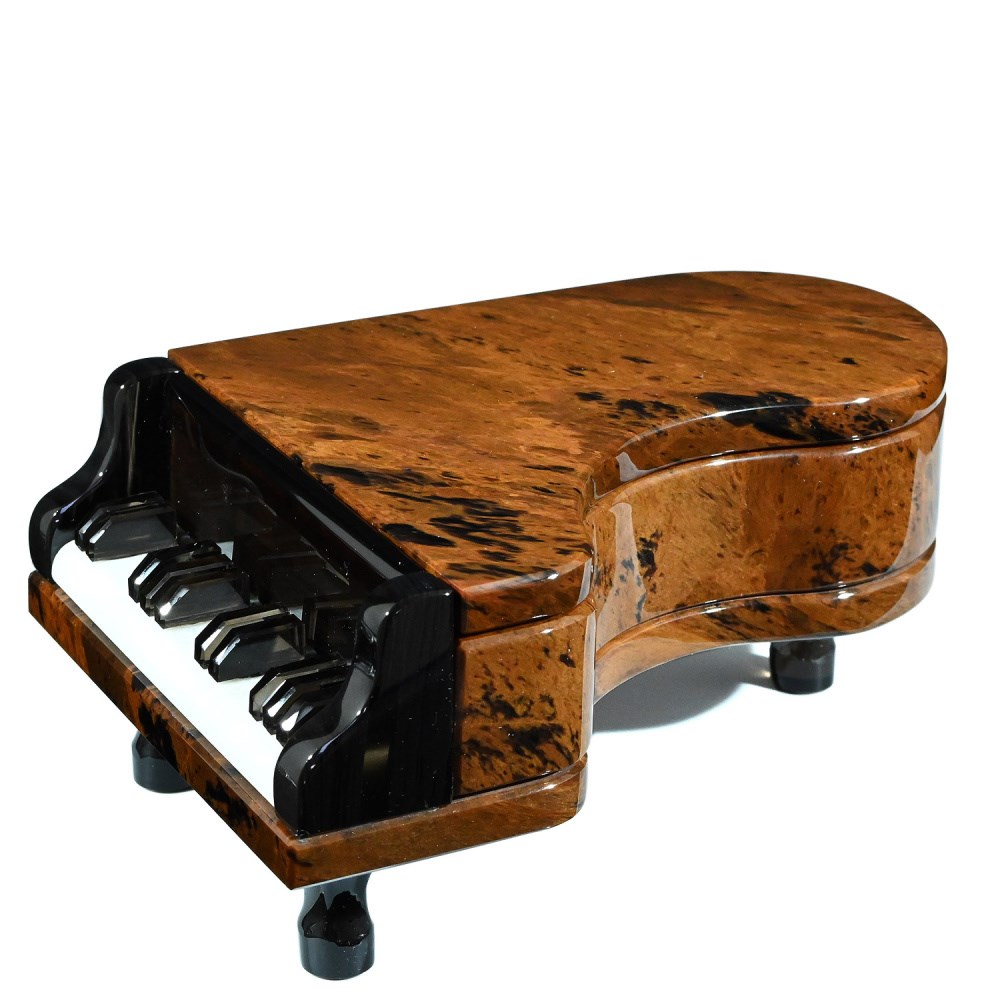 Шкатулка из обсидиана Рояль