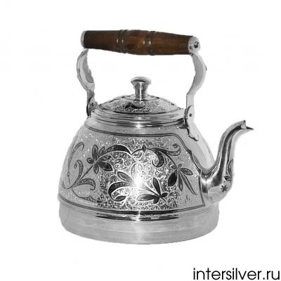 Серебряный чайник