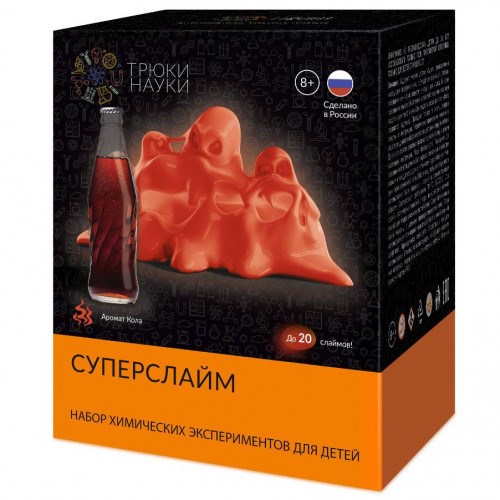 Набор Трюки науки «Суперслайм Кола»