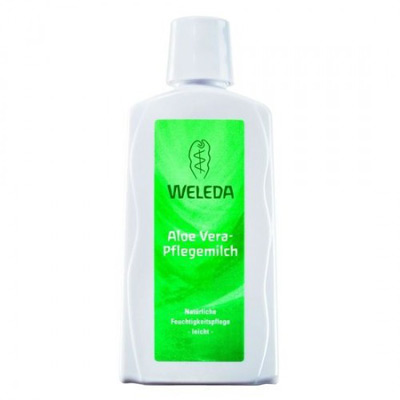 Питательное молочко для тела с алое вера Weleda 