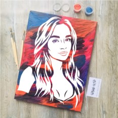 Флип арт портрет по фото своими руками