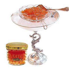 Икорница с красной икрой