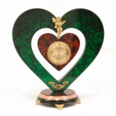 Часы Сердце с ангелом