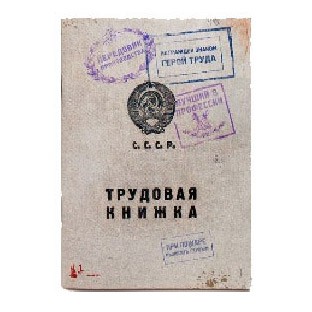 Записная книжка «Трудовая»