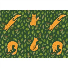 Открытка ЛИСная поляна