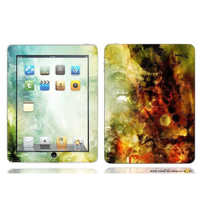 Наклейка на iPad