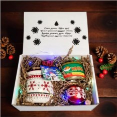 Новогодний подарочный набор «Снежинка»