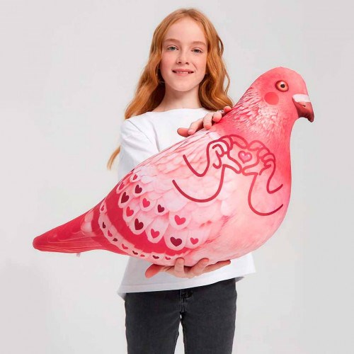 Подушка-антистресс Голубь Купидон