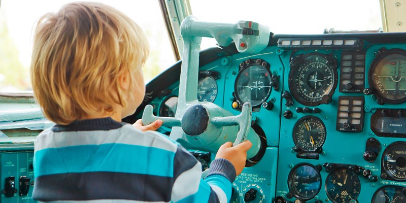 Экскурсия в детский клуб «Авиатор»