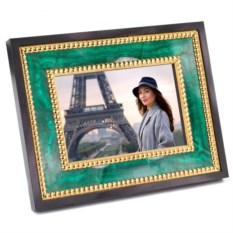 Фоторамка из малахита