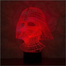 3D светильник «Дарт Вейдер»