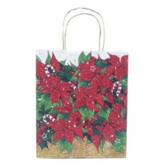 Подарочный пакет НГ «Пуансеттия»