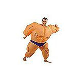 Надувной костюм «Бодибилдер»