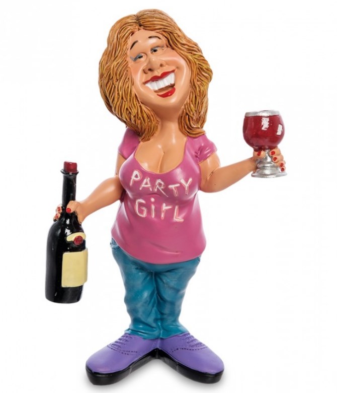 Статуэтка Тусовщица