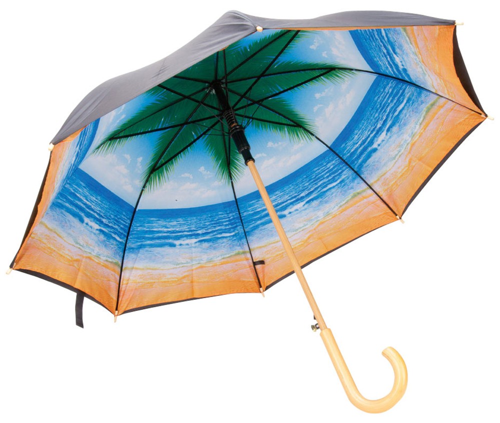 Морской зонтик. Зонт. Оригинальные зонты. Зонт Пальма. Зонтик снизу.