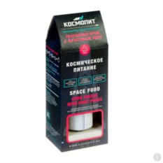 Космическое питание Творожный крем с фруктовым пюре