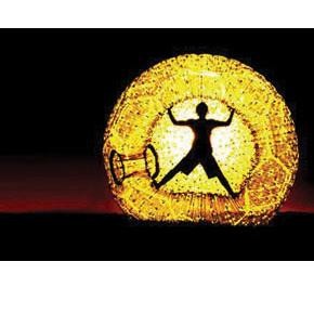 Ночной зорбинг для двоих