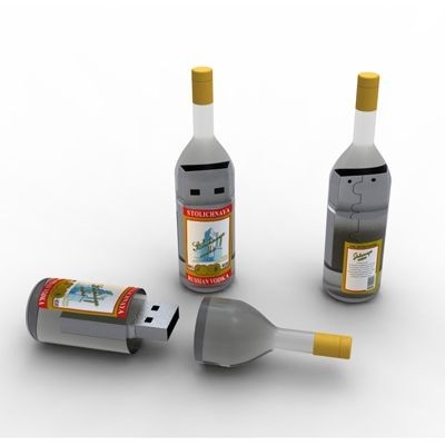 Флеш-накопитель Водка, 4 GB