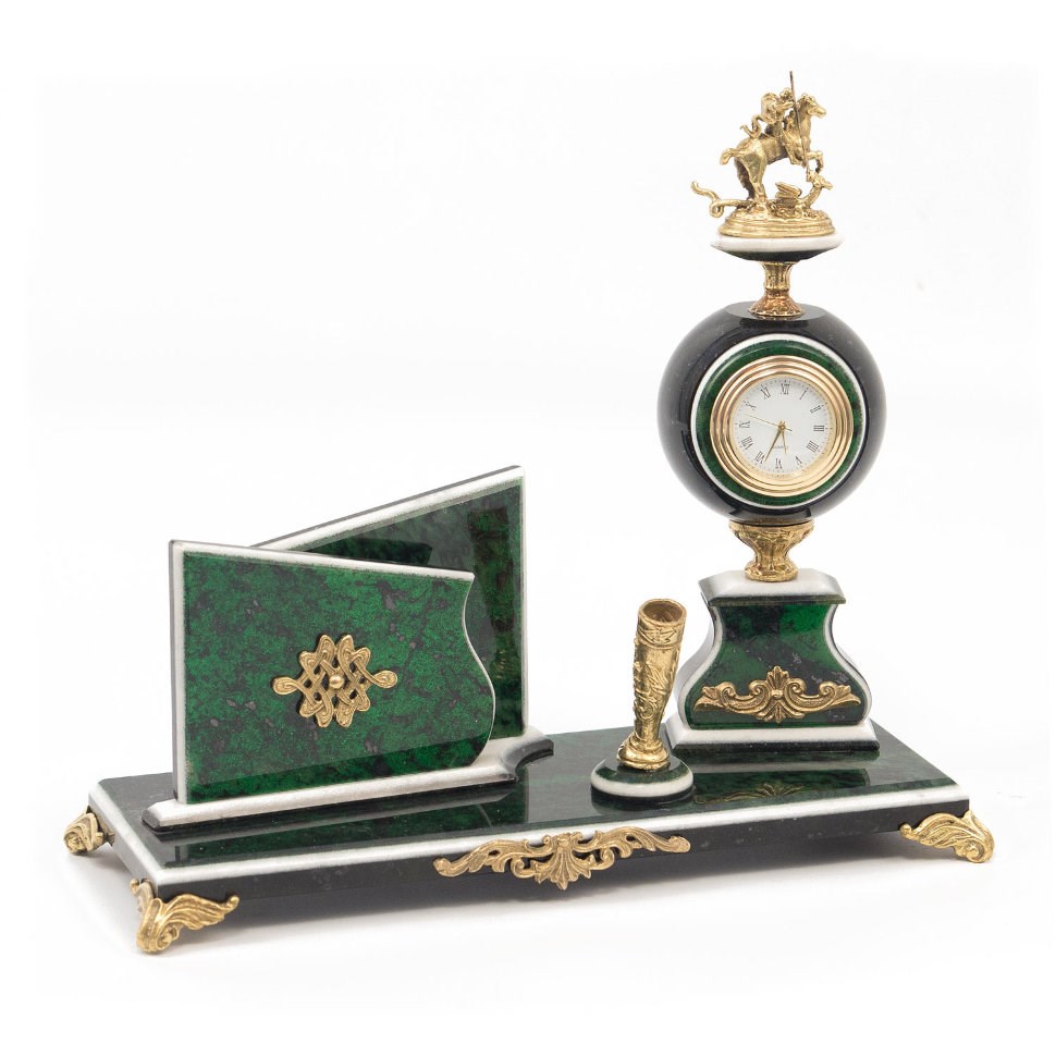 Набор с визитницей Георгий Победоносец