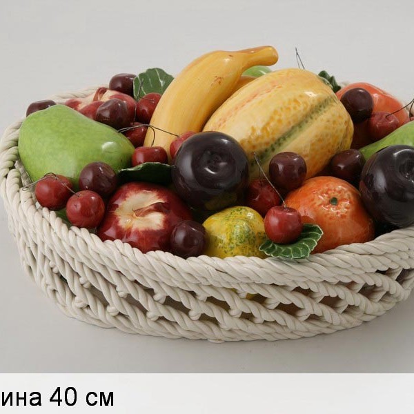 Фигурка Корзинка с фруктами