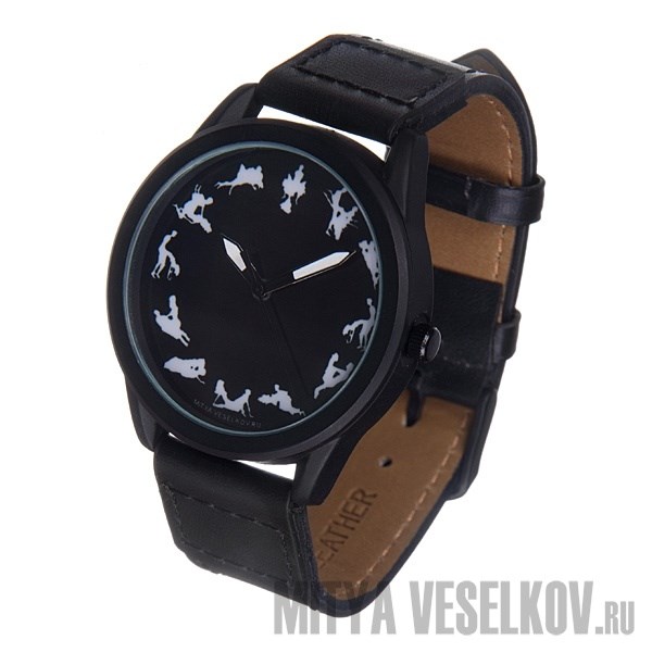 Часы Mitya Veselkov Камасутра на чёрном
