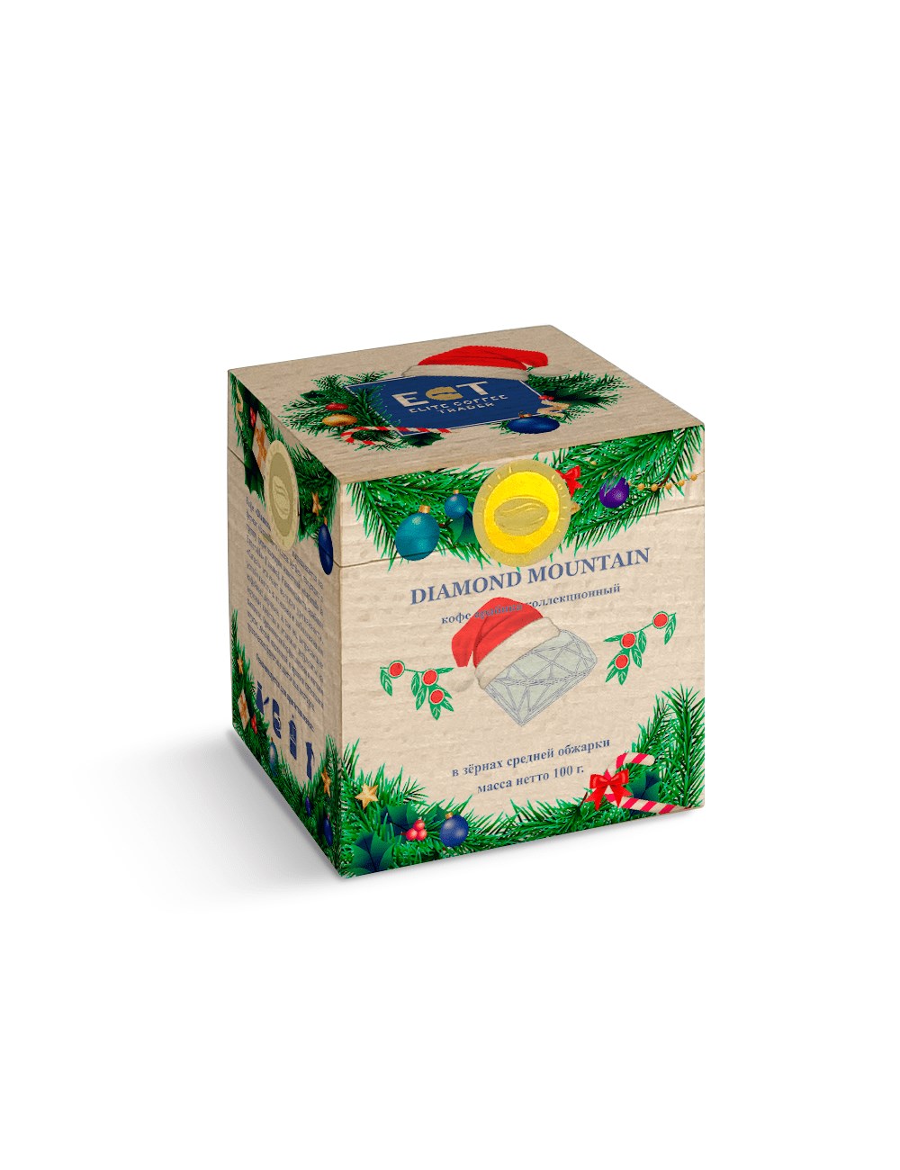 CHRISTMAS COLLECTION | Кофе Diamond | Шкатулка | 100g | Новогодний подарок