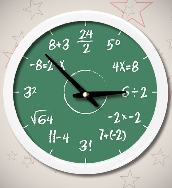 Часы подарок школе. Часы. Часы школьные настенные. Часы математика. Настенные часы для математики.