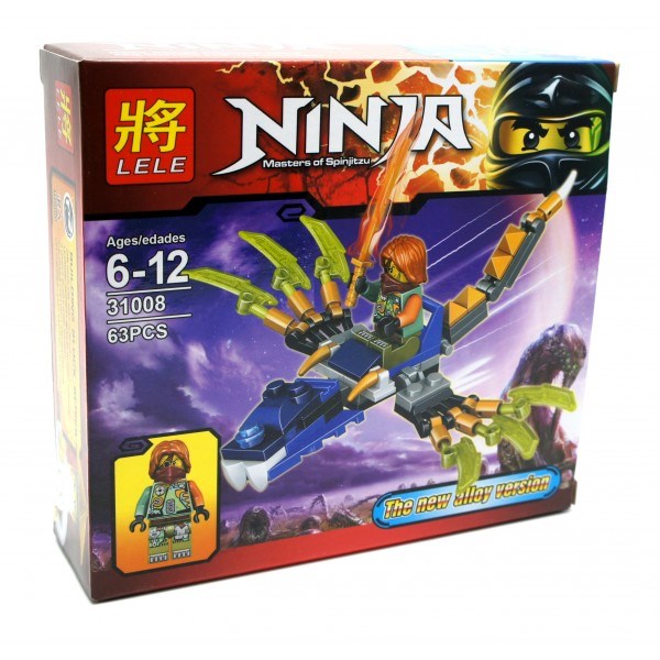 Конструктор Lele Ninjago Личный дракон Ронина