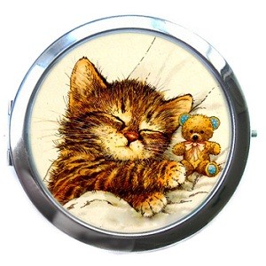 Карманное зеркало Котя