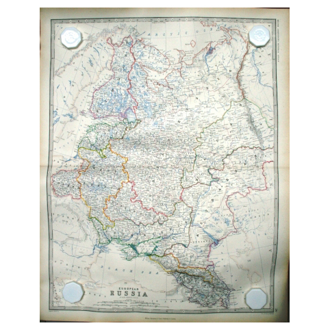 Гравюра «Старинная карта»