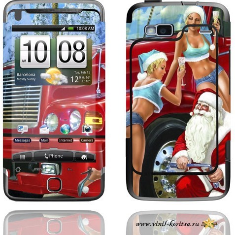 Наклейка на iPhone 177 (Desire Z)