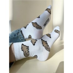 Носки белые «Капибара»