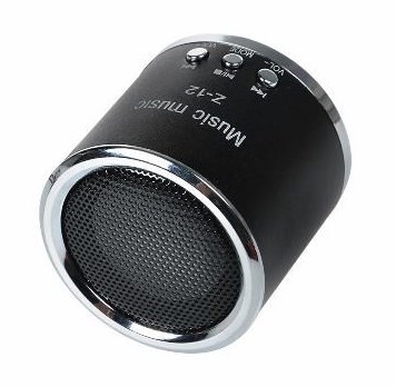 Черная музыкальная колонка Music music z-12