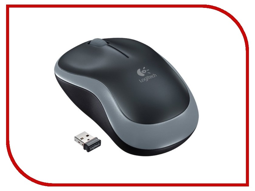 Беспроводная мышь Logitech M185 Dark-Grey