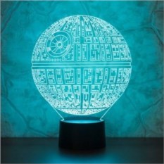 3D светильник «Звезда смерти»