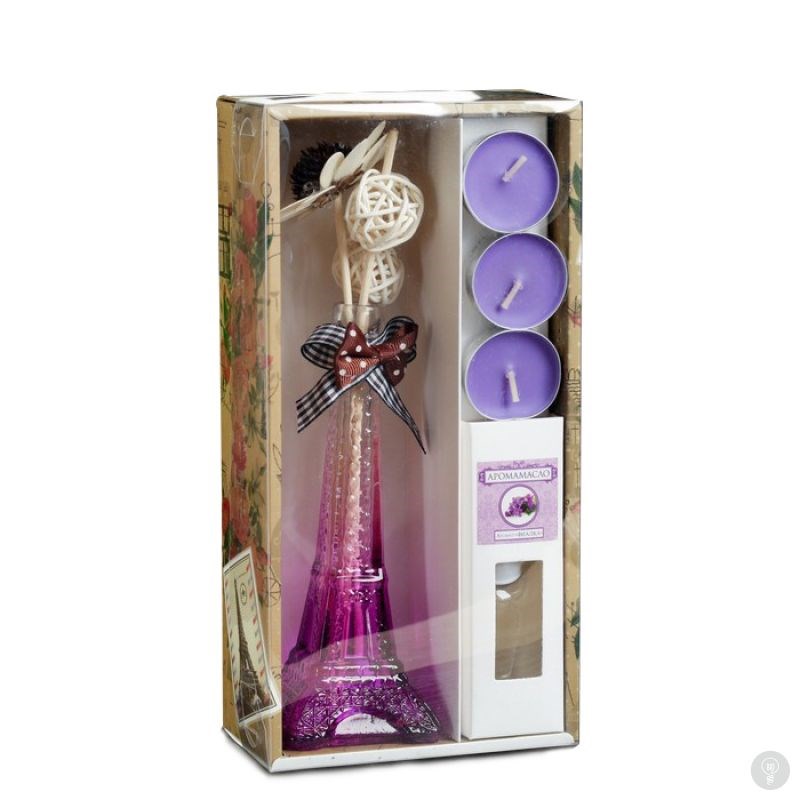 Подарочный арома-набор Эйфелева башня. Фиалка
