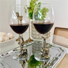 Набор из 2-х бокалов для вина «Лошадь»