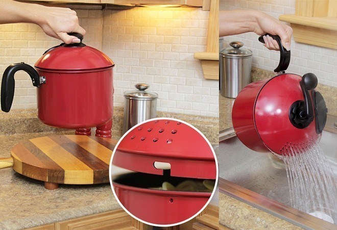 Кастрюля для варки макарон